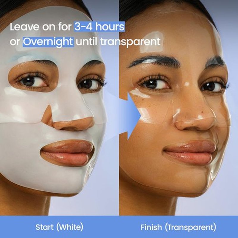**BIODANCE Hydro Cera-nol Deep Hydrating Overnight Face Mask - Soothing Sunburn Relief | 1.19oz (34g) x4ea**