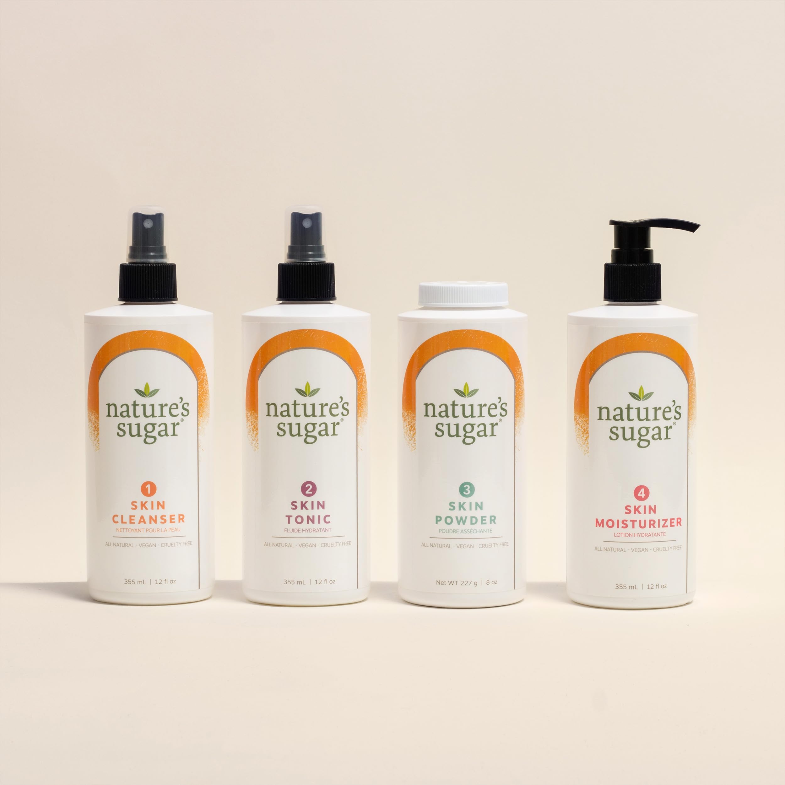 Nature's Sugar Skin Tonic - Prewax Prep & Aftercare Spray, 355 ml