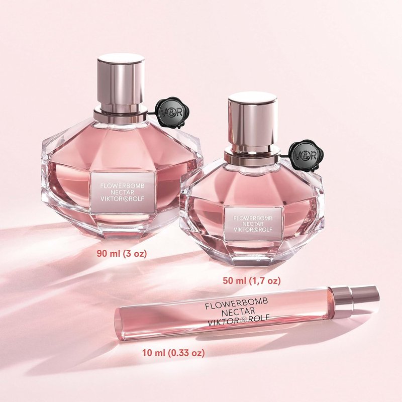 Viktor&Rolf - Flowerbomb Nectar Eau de Parfum - Floral Spicy Women's Perfume - Notes of Gunpowder & Vanilla