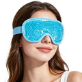 NEWGO Cooling Eye Mask for Puffy Eyes, Cold Eye Mask Eye Ice Pack for After Eyes Surgery, Tension Stress Relief, Itchy Eyes, Headaches, Dark Circles - Blue