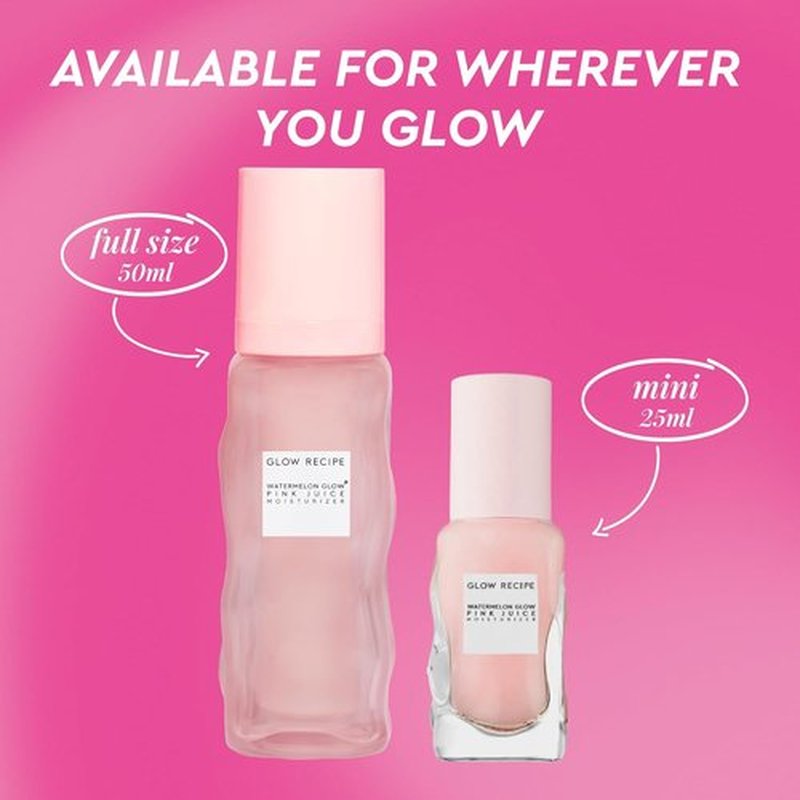 Glow Recipe Pink Juice Water Gel Moisturizer - Oil-Free Hydrating Hyaluronic Acid for Glass Skin | 50ml