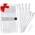 ProSuites 16 Count Dermaplane Razor for Women Face, Professional Facial & Eyebrow Hair Remover, Gentle Skin Exfoliation with Precision Blades，Transparent