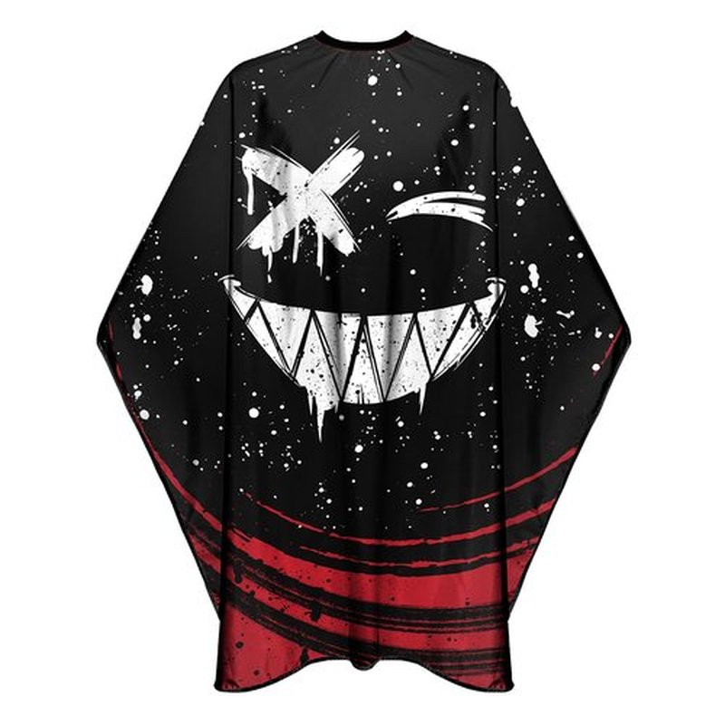 Barber Capes for Men Hair Cutting Capes with Snaps Salon Capes for Stylists Waterproof Hairdresser Gown Cape- 63”× 56”(Black)