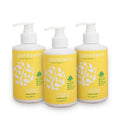 Purezero Lemon & Jasmine Hand Soap Refreshing Citrus Scent, Moisturizing & Sulfate-Free, Vegan Liquid Hand Wash, Formulated Without Parabens, Cruelty-Free, 10 ounces (3 Pack)