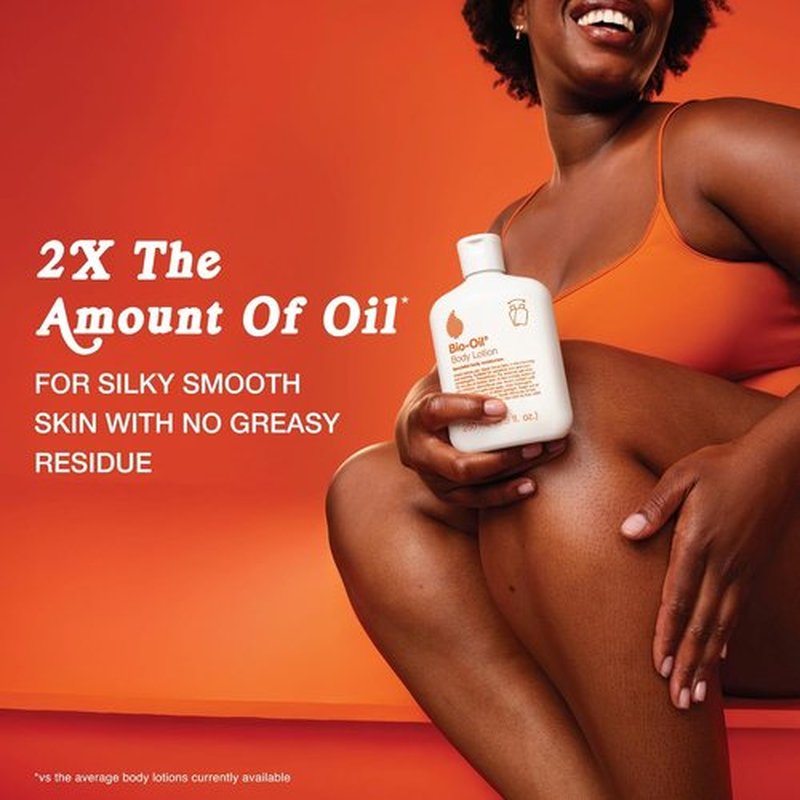 Bio-Oil Moisturizing Body Lotion - Ultra-Lightweight Hydration with Jojoba & Rosehip Oil | 8.5 Oz