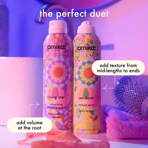 amika un.done volume and matte texture spray, 2.5oz