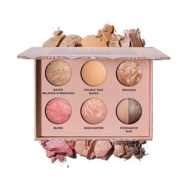 Laura Geller Baked Icons Full Face Palette - All-in-One Makeup for Mature Skin | Travel-Friendly Medium Size