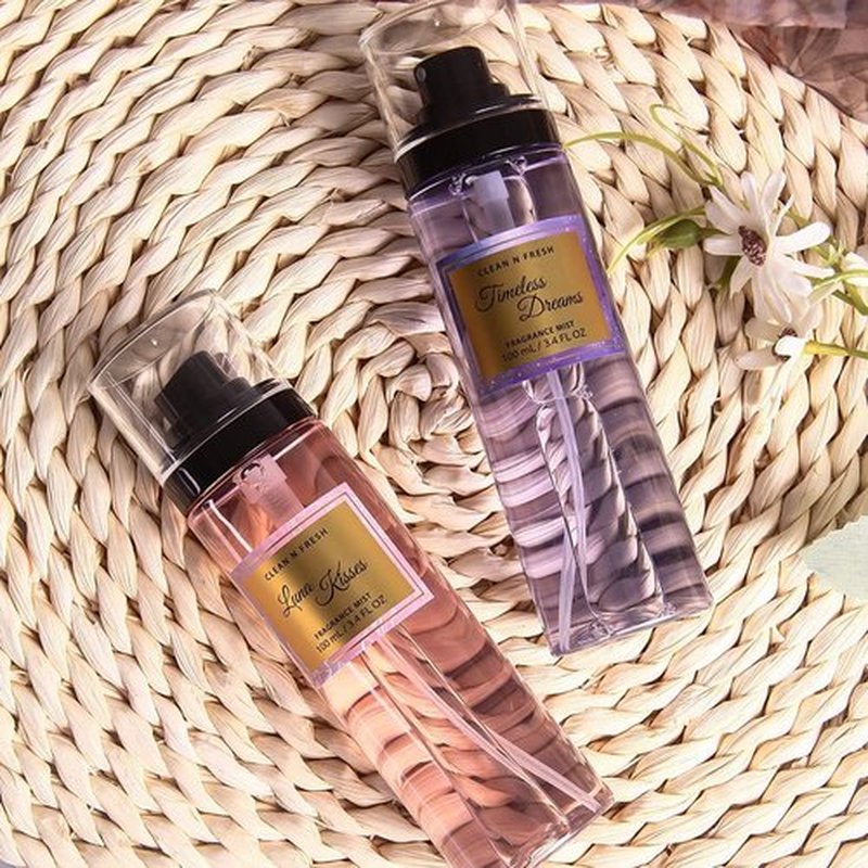Clean-n-Fresh Body Spray - Women's Fragrance Set | Pack of 3 x 3.4 Fl Oz Total 10.2 Oz