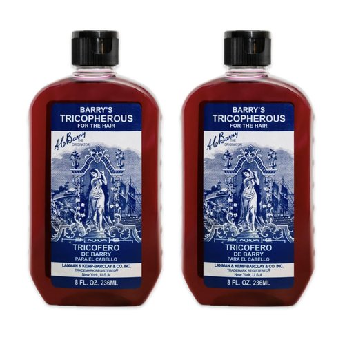 Generic Barrys Tricopherous for the hair - Tricopherous de Barry para el cabello - 8 fl oz (Pack of 2, Traditional)