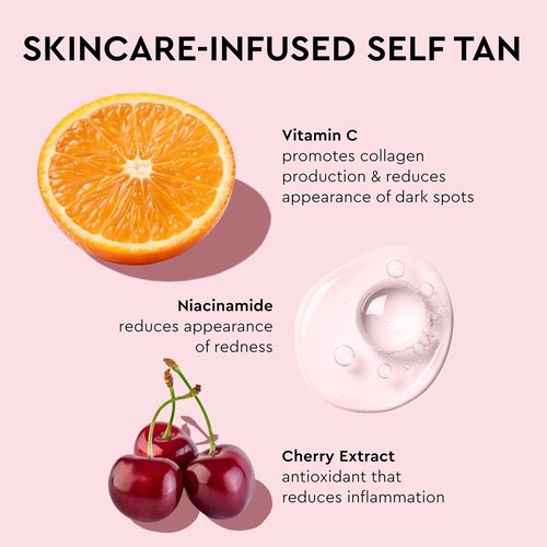 Tanologist Brightening Daily Glow Body Lotion - Medium/Dark Gradual Tanning, Streak-Free & Natural Finish, Vegan, 8.45 fl. oz