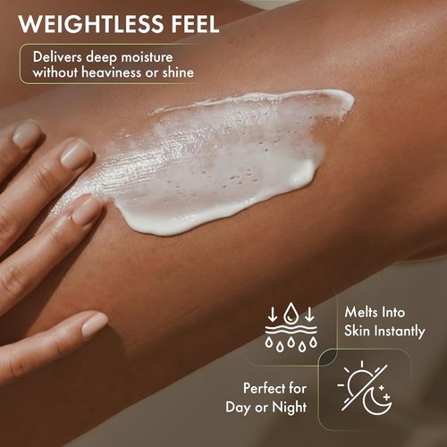 Skiennix Hydrating Silk Peptide Body Butter - Lightweight, Non-Greasy Moisturizer with Aloe Vera & Vitamin E for Dry Skin - Deep Nourishment & Hydration