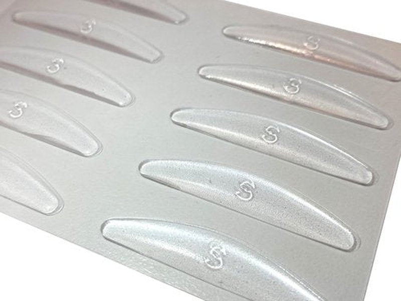 AYASAL Self Adhesive Lash Lift Rods: Size S, Adhere to Eyelids Without Lash Glue, Reusable Silicone Lash Lift Pads & Shields – Eyelash Curling Supplies & Lash Lift Tools for Home or Salon Use