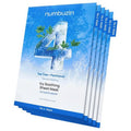 numbuzin No.4 Sheet Mask | Icy Soothing Sheet Mask | Instant Cooling, Hydrating with Tea Tree Extract, Bergamot Leaf Extract | Soothes, Relieves Heated Skin | Korean Skincare | 5 sheets