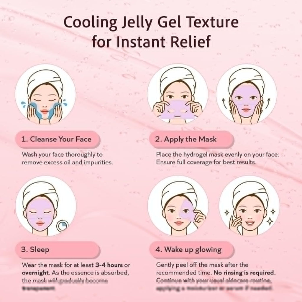 realori Salmon DNA PDRN Collagen Face Mask – Korean Face Mask for Glass Skin – Collagen Face Masks Skincare Overnight Hydrogel – Firming, Hydrating Face Masks, Pink Collagen Mask 4-Pack