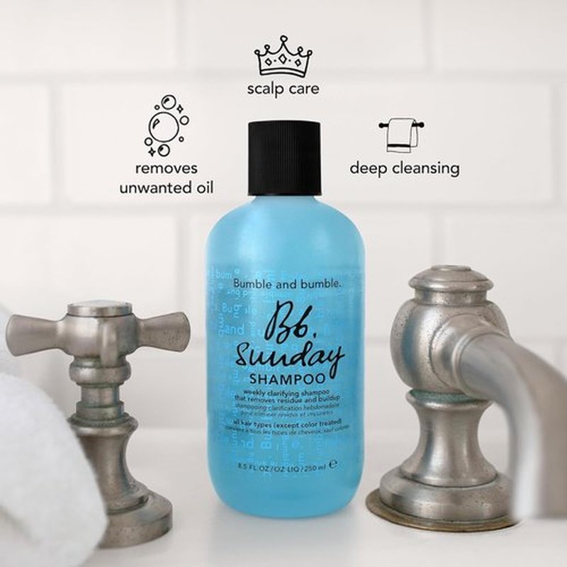 Bumble and bumble. Sunday Clarifying Shampoo - Deep Cleansing for All Hair Types | Removes Oil & Residue