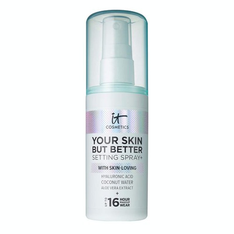 IT Cosmetics Your Skin But Better Makeup Setting Spray - Hydrating Formula for 16-Hour Hold - With Hyaluronic Acid, Coconut Water & Aloe Vera