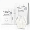DLUX PROFESSIONAL Hand Mask - 5 Packs of 2 Nutritious Fragrant Hand Mask Gloves, Protein Rich Moisturizing Gloves For Dry Hands, Single Use Hand Masks for Dry Cracked Hands Overnight
