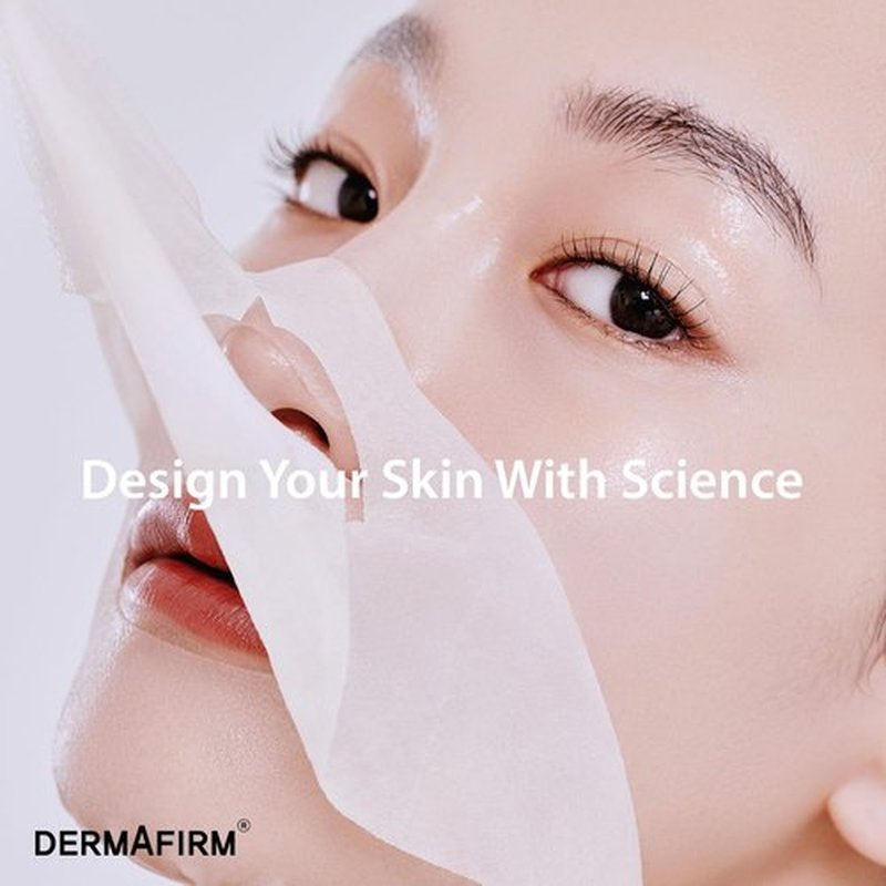 Dermafirm Soothing Repair Face Mask Sheets R4 | Hydrating Essence Leave-On Korean Facial Mask with Eucalyptus, Peptide and Collagen | Gentle on All Skin Types No Animal Trials No Paraben (5 EA, 1 oz)