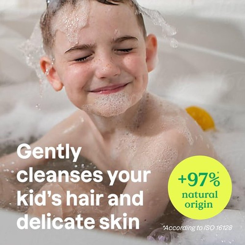 ATTITUDE Kids Shampoo & Body Wash - EWG Verified Plant-Based Cleanser | Watermelon & Coco, 16 Fl Oz