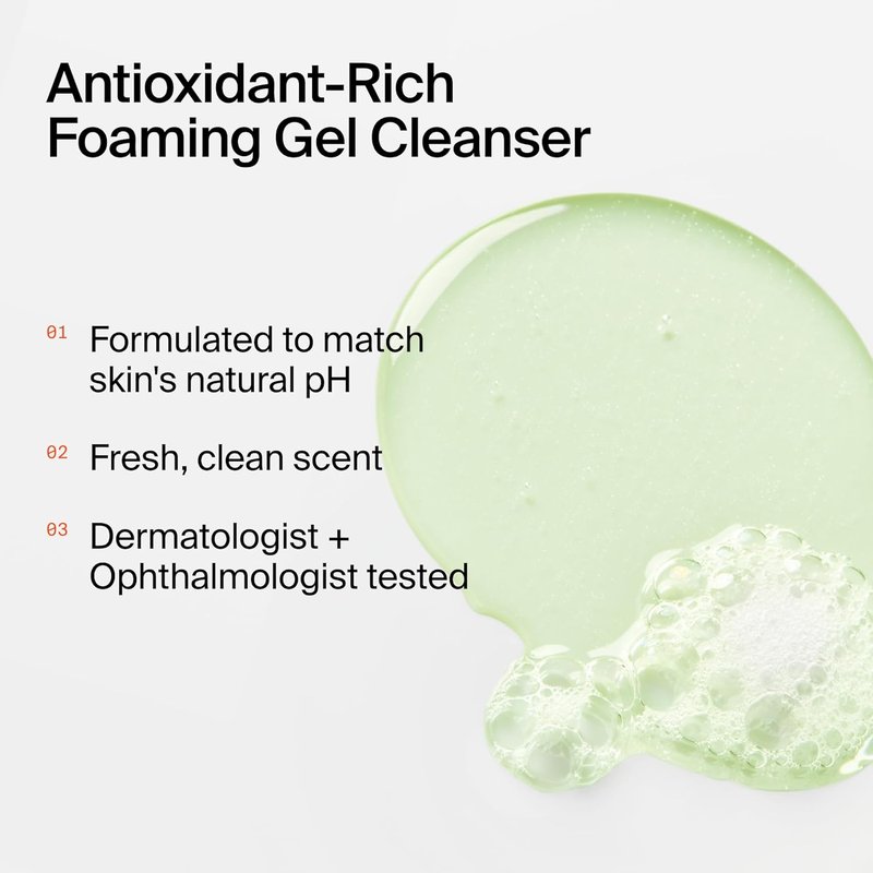 Youth To The People Superfood Facial Cleanser - Gentle Kale & Green Tea Face Wash for Glowing Skin, pH Balanced, Sulfate-Free