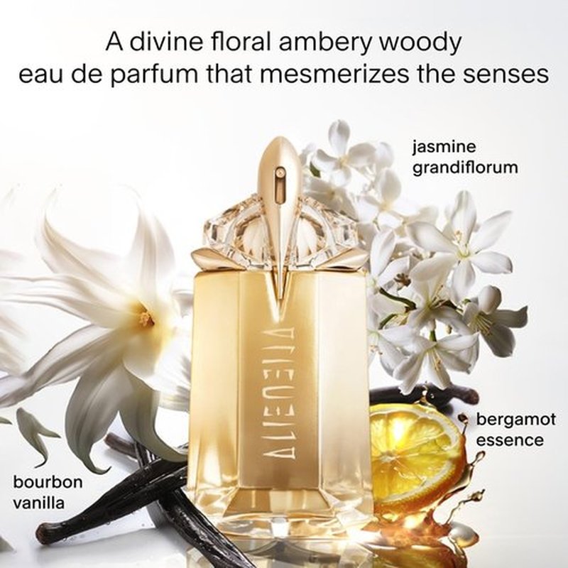 Mugler Alien Goddess - Eau de Parfum for Women - Floral & Woody Scent with Bergamot, Jasmine & Vanilla