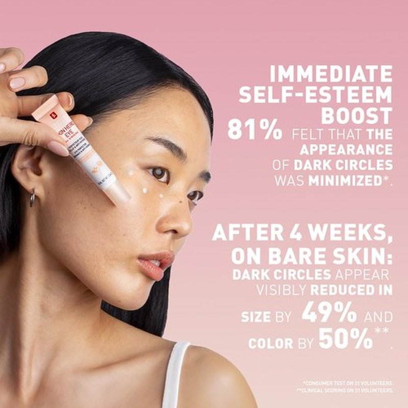 Erborian Skin Hero Eye Cream - De-Puffing & Hydrating Formula for Smooth, Radiant Skin | Korean Skincare