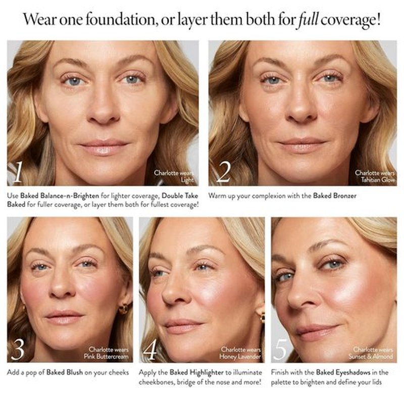 Laura Geller Baked Icons Full Face Palette - All-in-One Makeup for Mature Skin | Travel-Friendly Medium Size