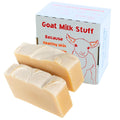 Goat Milk Stuff LEMONGRASS Goat Milk Soap - Natural Soap Bar, Gifts for Men and Women, Gentle for both Face and Body, Handmade Bar Soap (Box of 2)