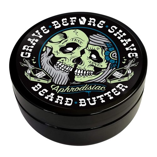 Grave Before Shave Beard Conditioning Butter - Leather & Cedarwood Scent | 4 oz. Size