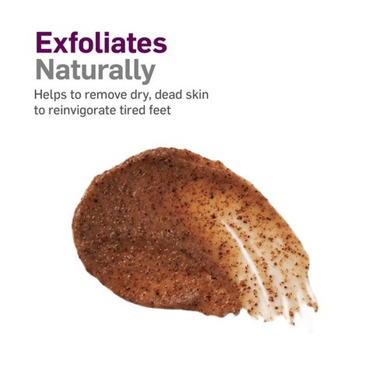 NatraCure Exfoliating Foot Scrub for Pedicures – Foot Exfoliator for Rough Feet, Dry Feet and Crusty Feet Treatment – Pedi Scrub Foot Softener & Smoother – Foot Soap Tea Tree Oil Foot Wash – 4 oz