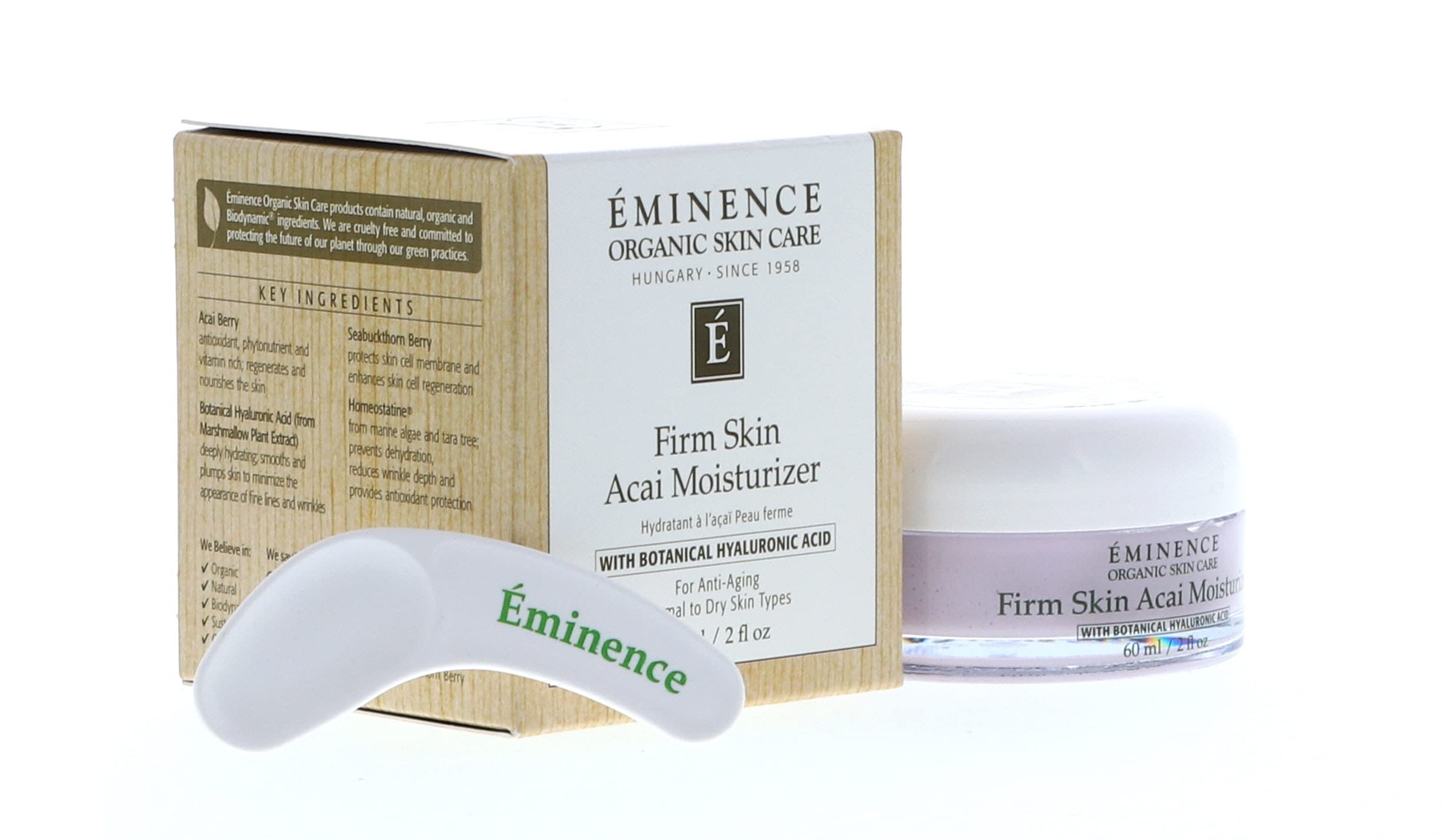Eminence Organic Skincare Firm Skin Acai Moisturizer with Hyaluronic Acid, 2 Fluid Ounce by Eminence Organic Skin Care