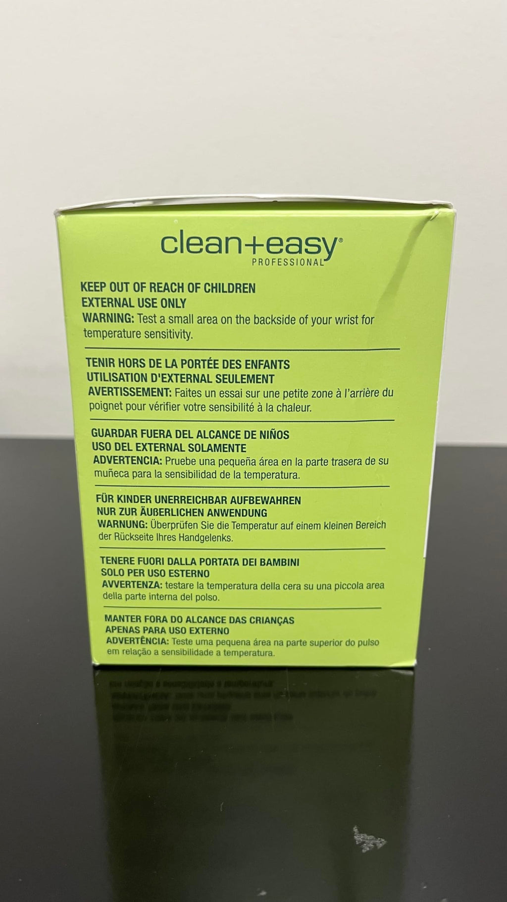 Clean + Easy Hemp Roll On Wax – Large Soft Wax Refill Cartridge for Hair Removal on for Legs, Arms & Body, 12 Pack