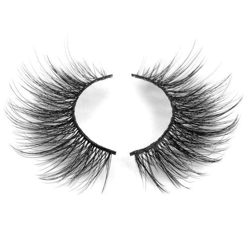 DYSILK Mink Lashes False Eyelashes - Mink Eyelashes Fluffy 10 Pairs 6D Mix Style Faux Lashes Pack Wispy Eyelashes Fluffy Reusable Lashes Natural Look Mink Fake Eyelashes Cat Eye Lashes | 19mm