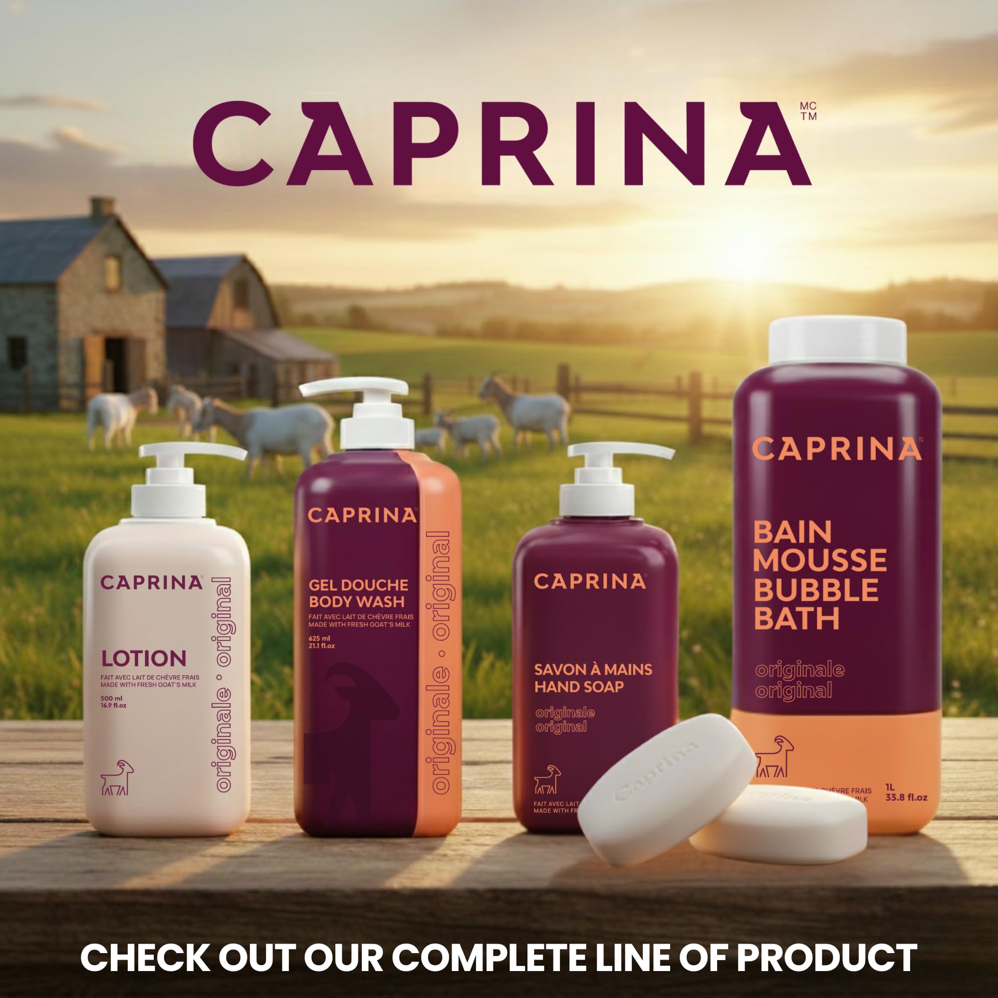 Caprina Fresh Goat’s Milk Bar Soap, SHEA BUTTER, 5 oz (141 g), Pack of 1, Moisturizing Goat Milk Soap Bar with Vitamins A, B2, B3
