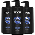 AXE Men's Body Wash & Shower Gel, Phoenix, 3-Pack, 12H Invigorating Crushed Mint & Rosemary Scent, 32 Fl Oz Each