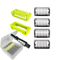 One Blade Guards – Includes One Waterproof Storage Box as a Gift – Compatible with Norelco One Blade QP2724, QP2834, Fit for Philips Shaver Norelco – Guide Comb 1/2/3/5 mm
