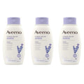 Aveeno Stress Relief Body Wash with Soothing Oat, Lavender, Chamomile & Ylang-Ylang Essential Oils, Hypoallergenic, Dye-Free & Soap-Free Calming Body Wash, 12 fl. Oz (Pack of 3)