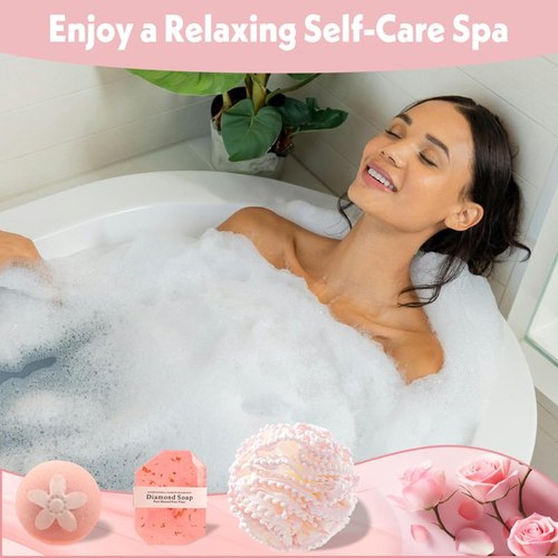 Premium Self Care Gift Basket for Women - Perfect Spa Birthday, Get Well, or Thank You Gift for Her. Ideal for Mom, Sister, Best Friends(pink cup)