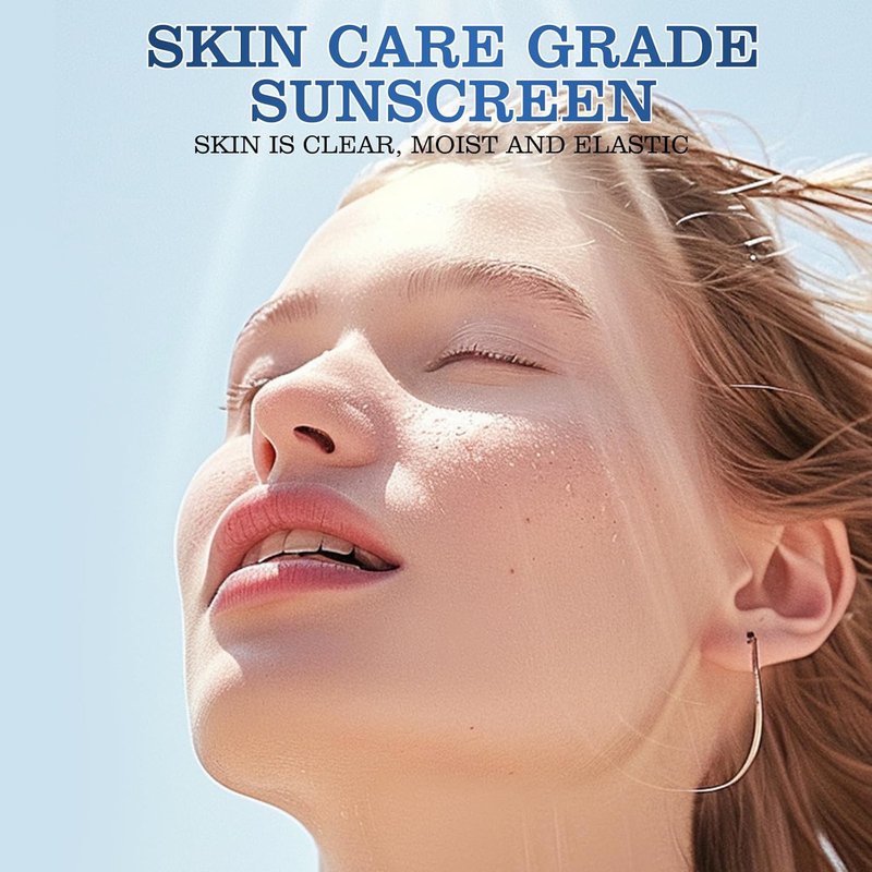 UV Defense Hydro Calming Sunscreen SPF 50+ by [Brand Name] | Moisturizing Protection with Vitamin C for Sensitive Skin - 1.7 Fl Oz