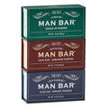 San Francisco Soap Company Man Bar Gift Set | 3-Piece | Chemical-Free & Gentle for All Skin Types | Made in the USA
