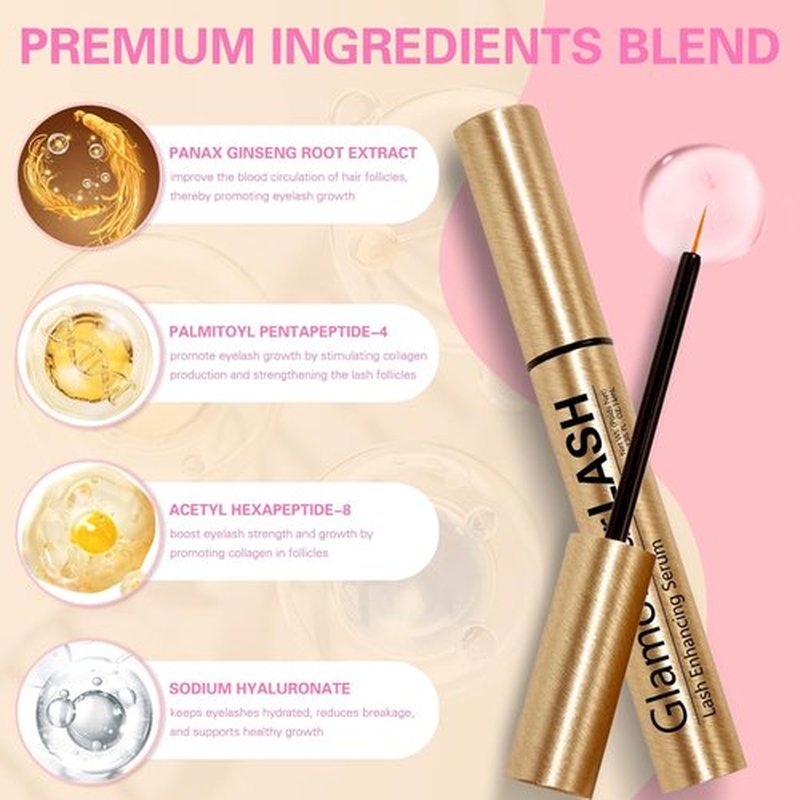 Skiennix Lash Serum - Eyelash Growth Enhancer for Fuller, Longer, Stronger Lashes | 4ml