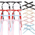 SALOCY 18 PCS Hair Accessories Set - Bowknot Clips with Long Tassels, Satin Ribbon Claws for Girls and Women's Hair Design