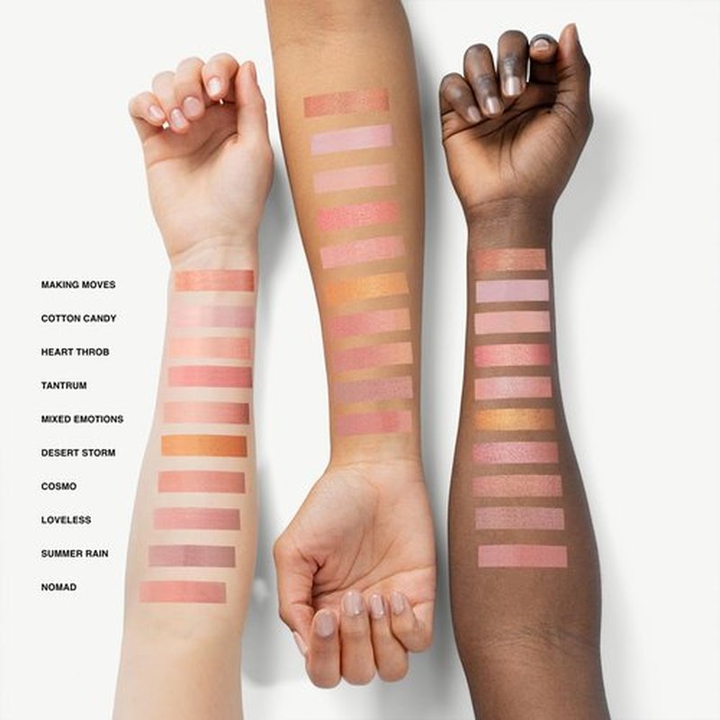 Phase Zero Makeup Powder Blusher | "Cosmo" - 6.5g / 0.23 oz. | Full Coverage, Natural Blush | Soft, Buildable Pink, Coral, Peach & Golden Hues | Matte & Shimmering Shades Gives Cheeks a Radiant Glow