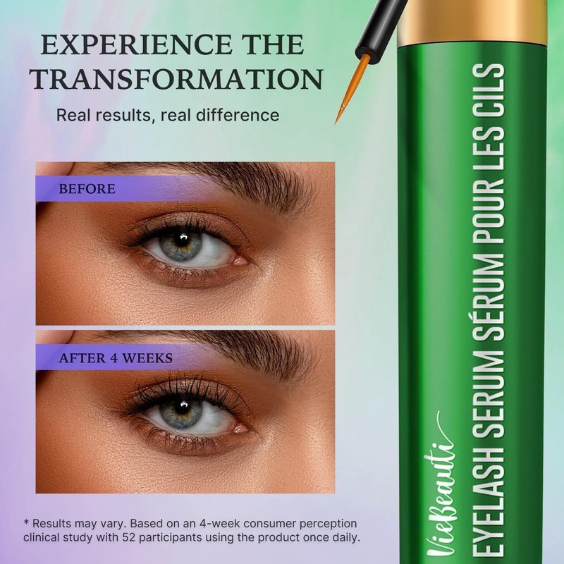 VieBeauti Eyelash Serum - Daily Lash Conditioning for Healthier, Fuller Lashes | Vegan & Cruelty-Free