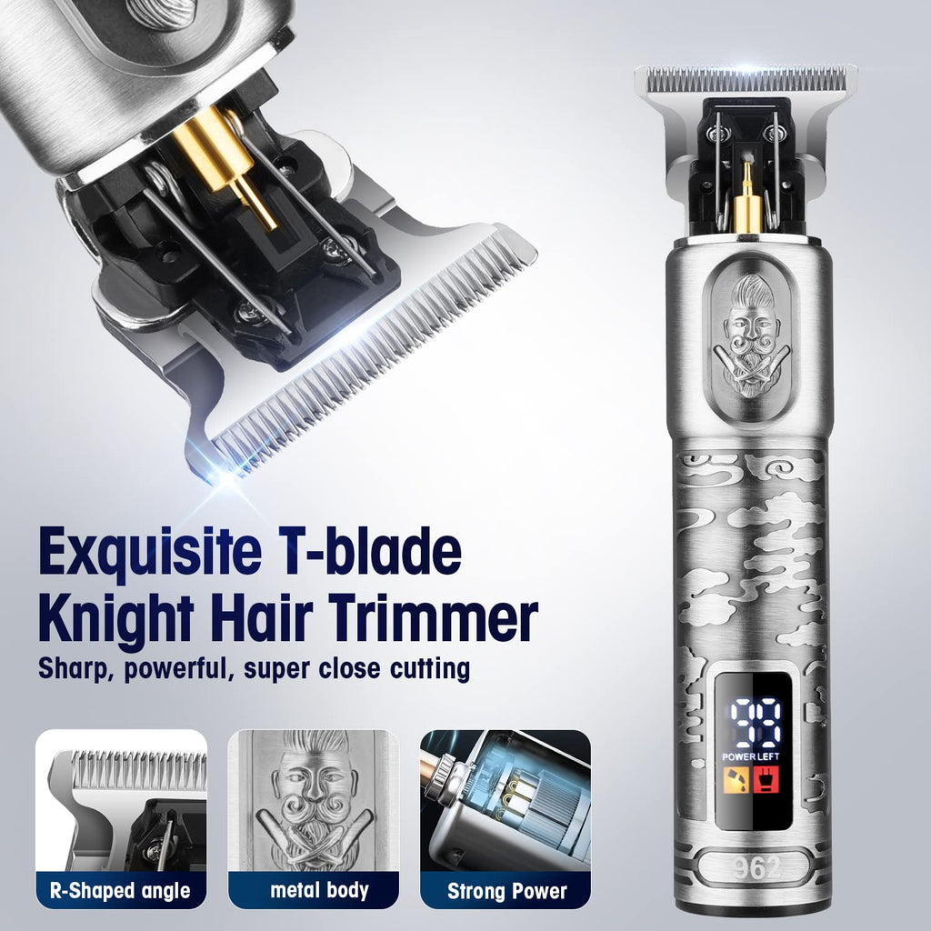Suttik Foil Shavers for Men Electric Razor, Clippers and Trimmer for Men with LED Display, Waterproof