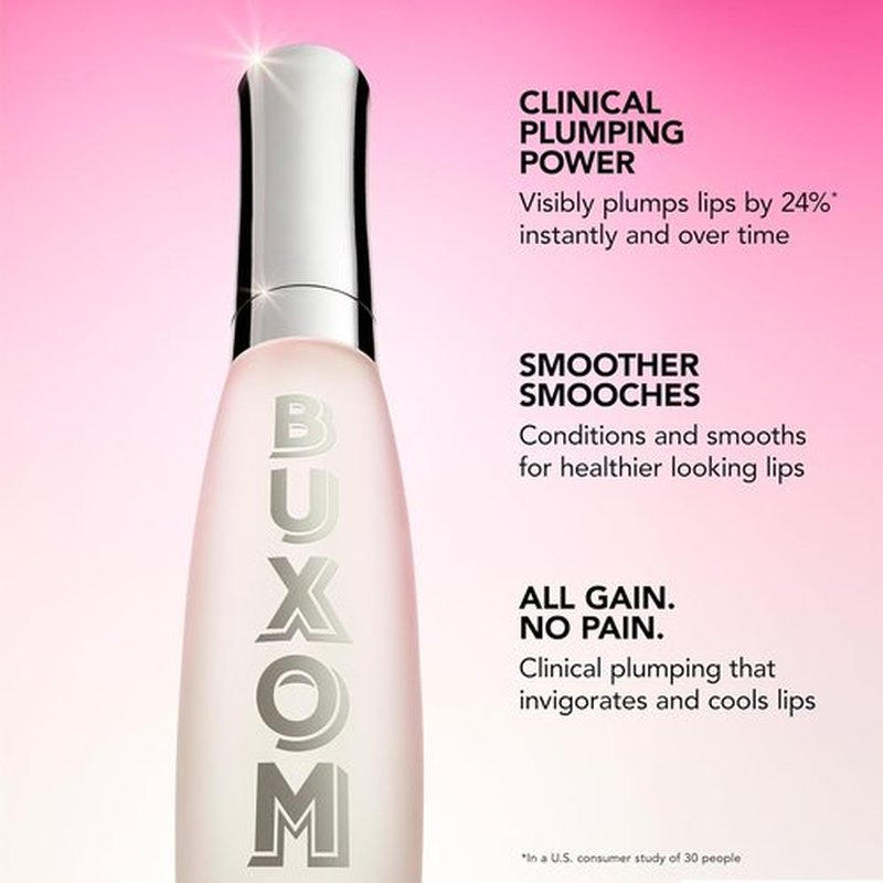 Buxom Plump Shot Lip Serum - Advanced Peptides & Hyaluronic Acid for Full, Hydrated Lips