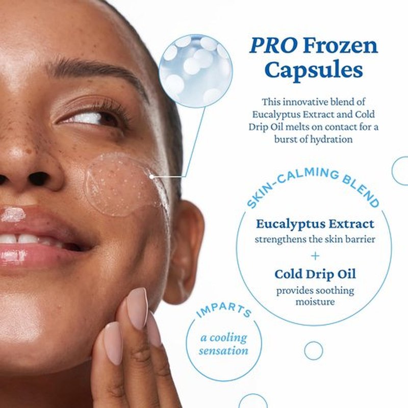 Belif Aqua Bomb Frozen Gel Cream - Soothing Hydration with Panthenol & Niacinamide - Lightweight Daily Moisturizer, 1.69 fl oz