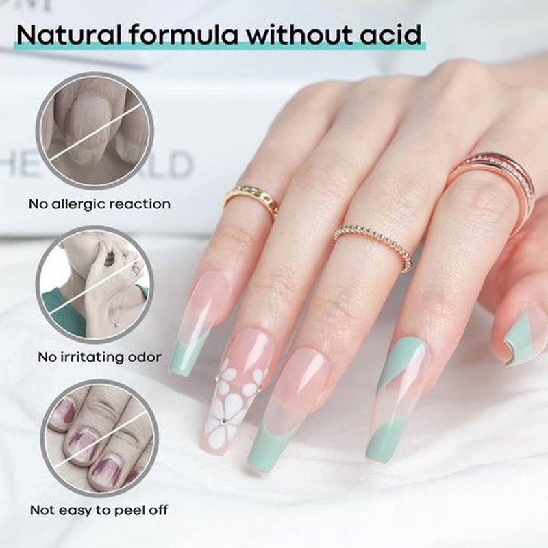 Modelones Acrylic Nail Brush and 15 ml Nail Dehydrator and Primer