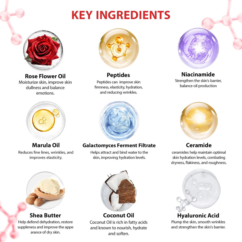 55 Pcs Mothers Day Gift for Mom, Rose Face Sheet Mask Gift Set for Women, Skin Care Set, Bath & Body Spa Basket Gift Set, Face Sheet Mask, Christmas, Birthday, Baby Shower, Anniversary