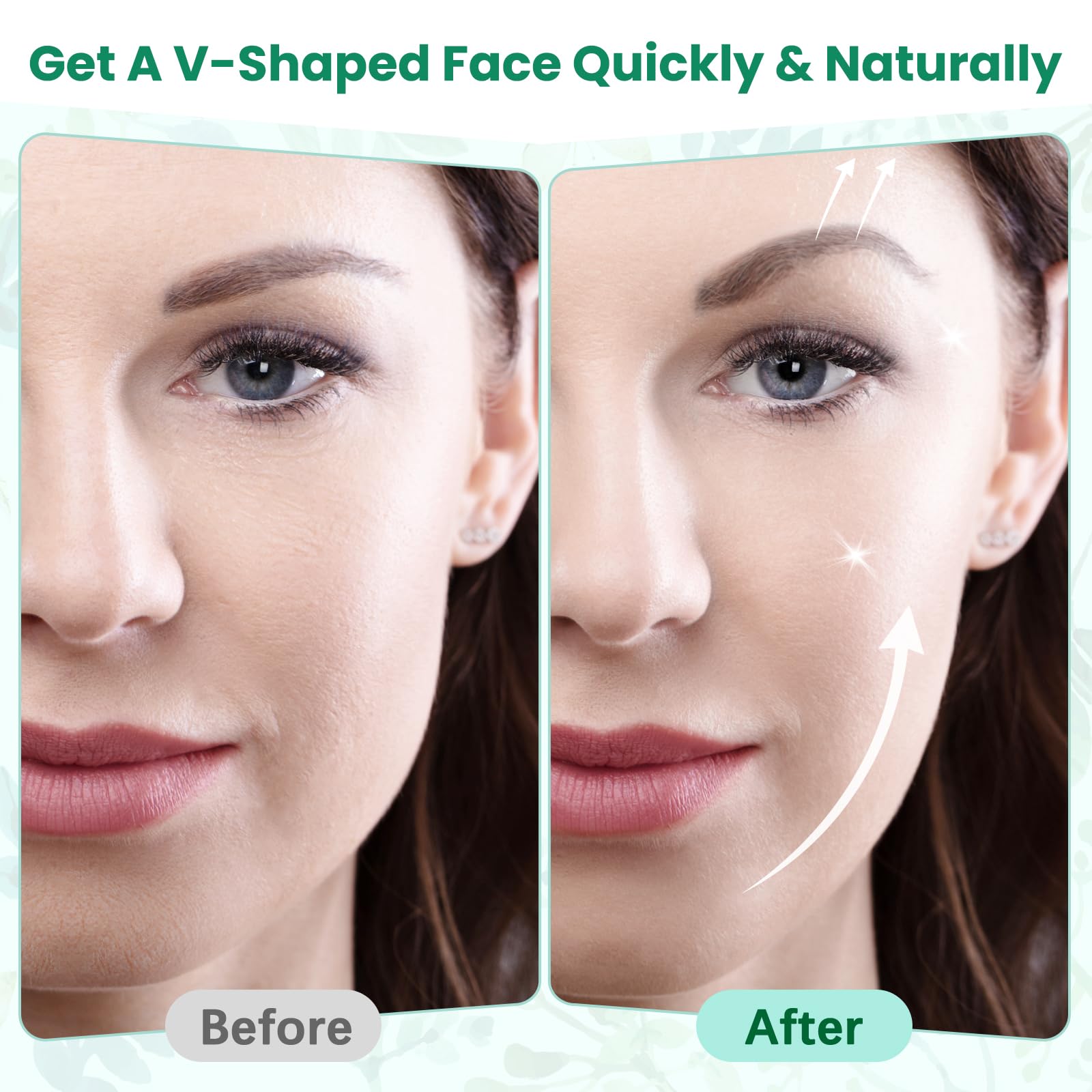 KOSOBO Face Neck Tape Lifting Invisible,Face Lift Tape, Instant Facelift Tape,Makeup V-Edge Face Patches,Necks Less Strip for Women Turkey Neck,Jowl,Eye,Loose Skin,Wrinkle,Double Chin